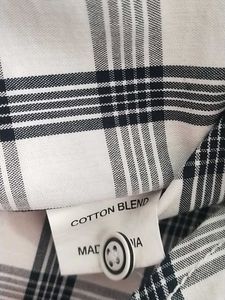M White Checked Shirt (The Indian Garage Co.)
