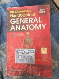 BD Chaurasia's Handbook Of General Anatomy (6th Ed