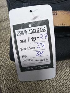 I@28 Size-34 Bootcut Jeans