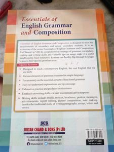 Essentials Of English Grammar And Composition