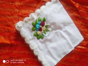 Handmade Embroidered Handkerchief