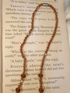 Orange Crystal Necklace