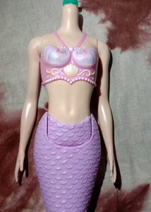 Rare Barbie Purple Odile Mermaid Body