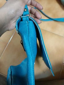 Blue Fashionable Bag