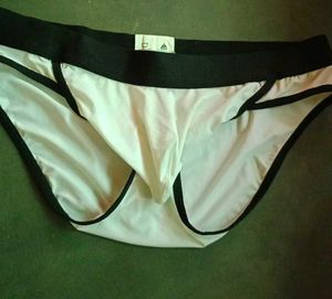 White Briefs with Black Trim