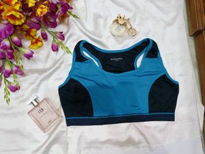 🇳🇿💫💕Stylish Teal &amp; Black Sports Bra