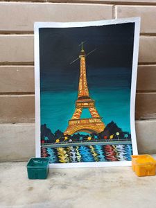 Eiffel Tower Painting