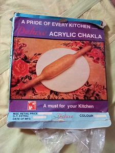 Kicthen Chakla Acrylic Chapati Roti Belan cooking