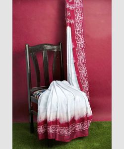 Elegant Batik Saree