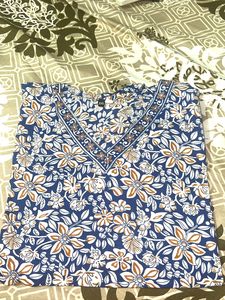 Floral Print Pants - 2XL