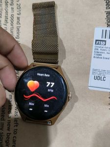Elegant Gold smart Watch by fire-boltt