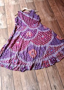 Multicolored Maxi Dress For Women