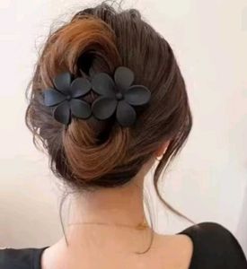 Floral Hair Clips -  3pcs