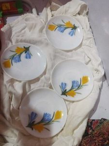 tea plate set aesthetic plates