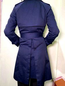 Visit New York Double Breasted Trench Coat with Be