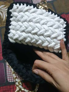 Handmade Crochet Sling Bag
