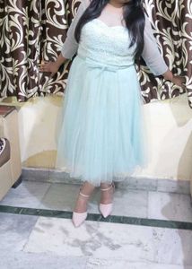 Paded Midi Dress