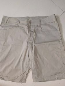 Men's Beige Shorts