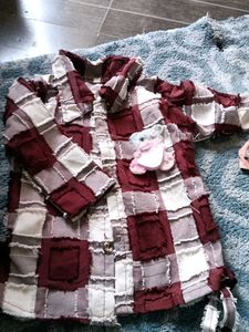 Cute mint green layered top