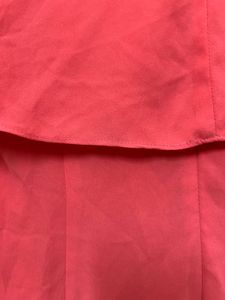 Orange Coral Georgette Plane Top