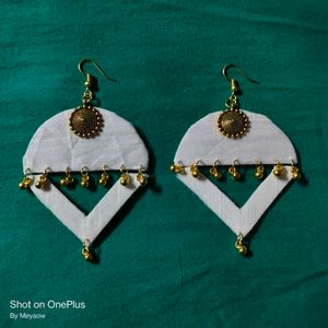 New white earrings