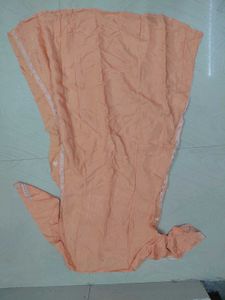 Peach Embroidered Kurta