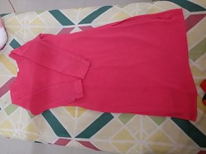 Original Chikankari Kurti Pinky Colour