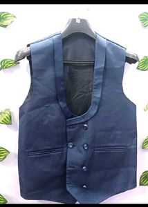 man blue blezer
