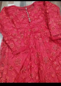 Red Updown Frock