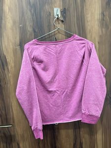 Crop Tshirt With Long Hands