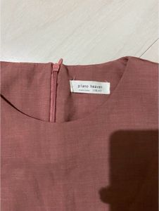 Peach Korean Dress