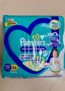 Pampers All In One Protection Diaper XXL -26 Pants