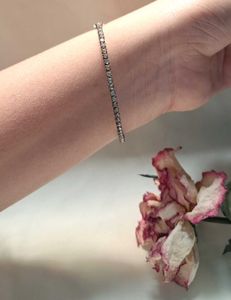 Cubic Zirconia Cuff Bracelet