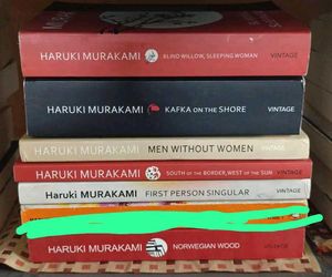 6 Books Haruki Murakami Book Collection