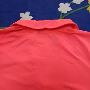 Fluorescent Orange Athletic Tshirt