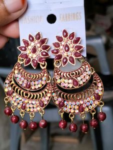 Party Wear Bridal Earrings For Women And Girls