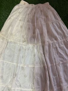 Long Skirt With Kurti Set