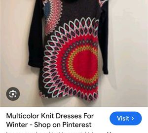 Floral Print Tunic Top Knee Length