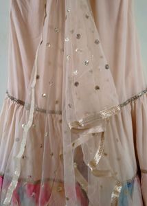 Anarkali Kurti With Net Duppata Sharara Set 💫