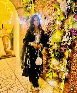 Elegant Black Kurta Set