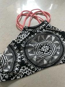 M Patterned Bikini Top(xhilaration)