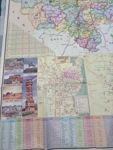 Rajasthan Map In Hindi