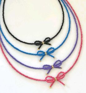 Bow Beads Necklace