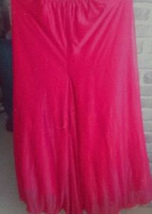 Brand New Pink Dress Gown Kurta With Plazzo