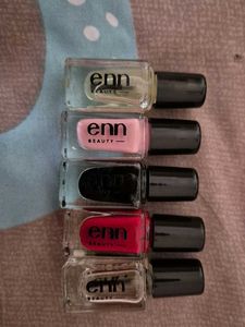 Enn Beauty Nail Paint Kit - 5 Colors