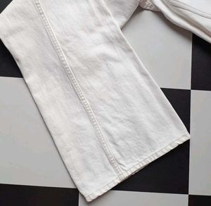 White/ Off White Zara Jeans