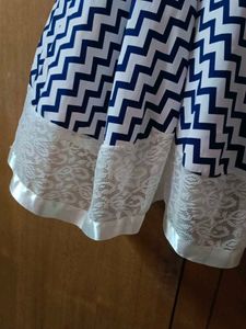 Chevron Print Dress