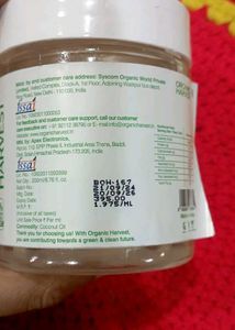 Organic Harvest Virgin Coconut Oil