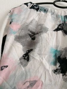 Butterfly Print Skirt