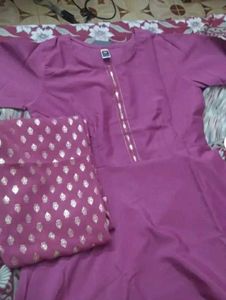 Crepe Kurti With Dupatta